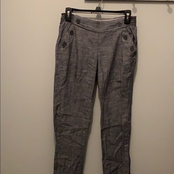 Gray Cotton Dress Pants (5) - Picture 1 of 1